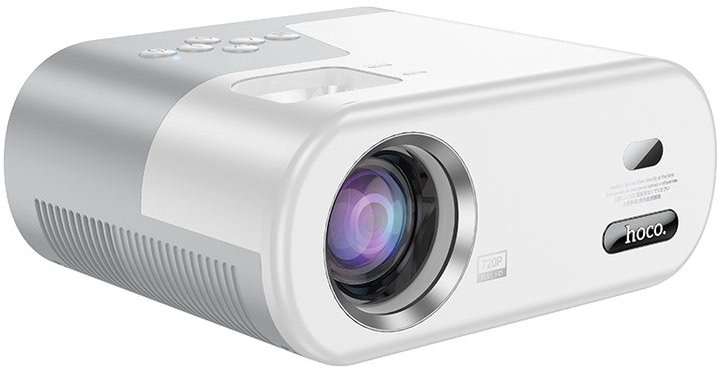 Hoco DT2 smart projector(720P Android version) Gray White