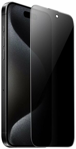 9D large arc dustproof anti-spy glass for iP16 Pro Max(A34 Plus)