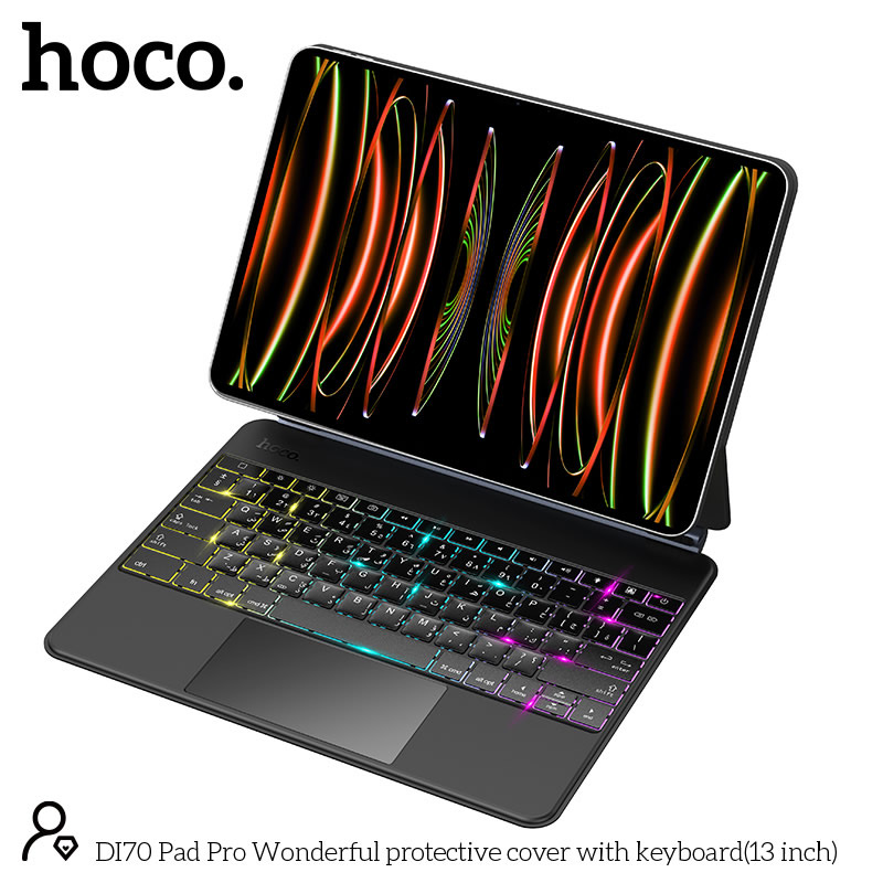 HOCO DI70 Pad Pro Wonderful protective cover with keyboard(13 inch)