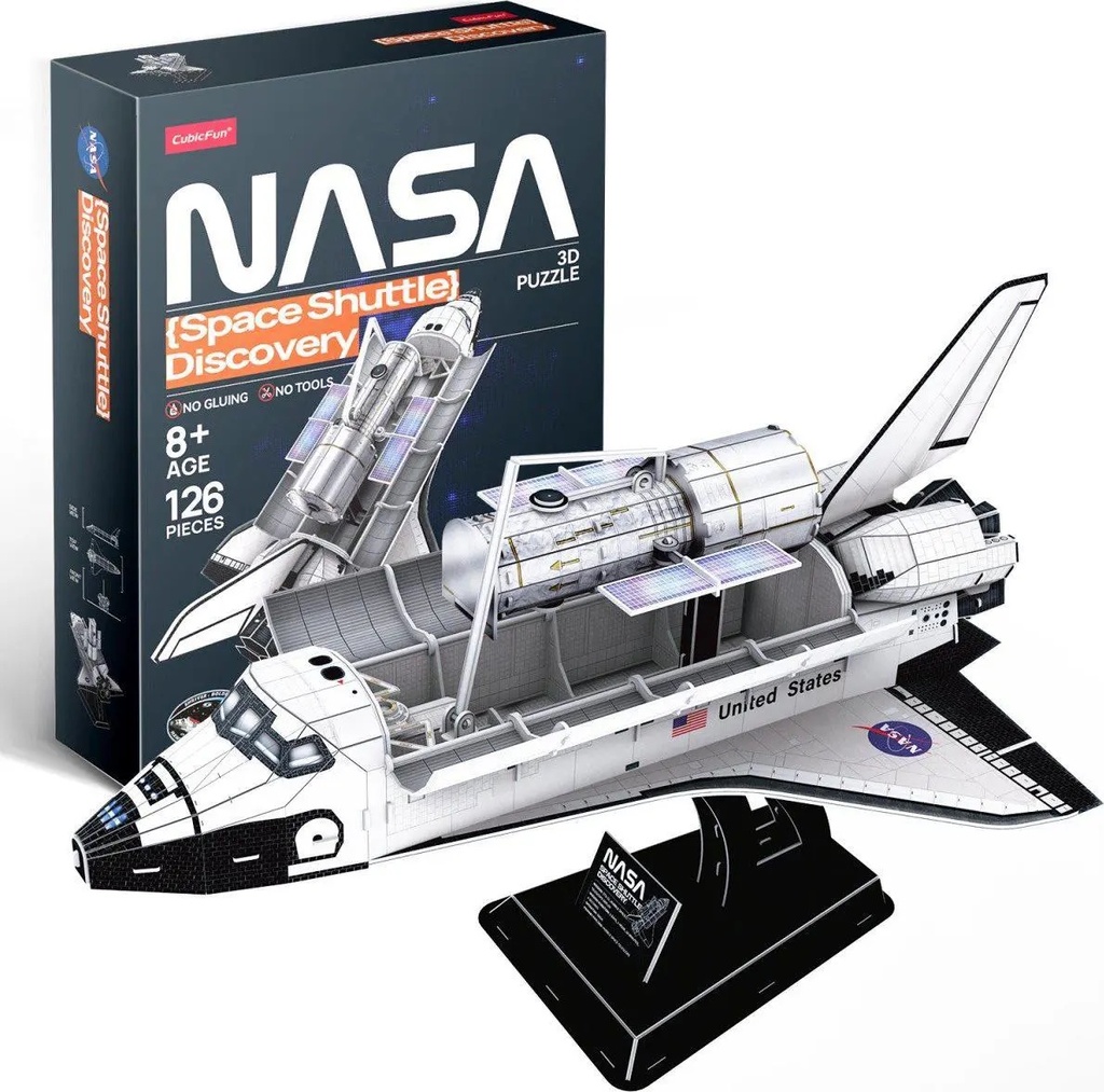3D PUZZLE NASA DISCOVERY 126PCS