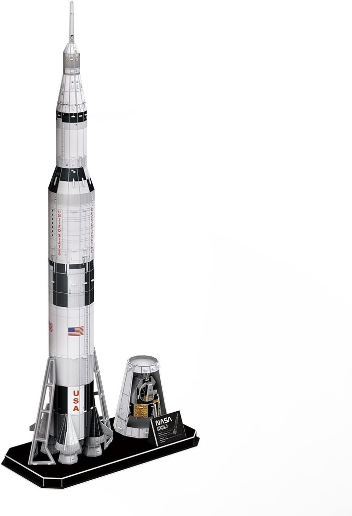 3D PUZZLE NASA APOLLO SATURN V 136PCS