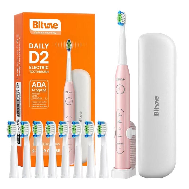 Bitvae D2  Electric Toothbrush Pink