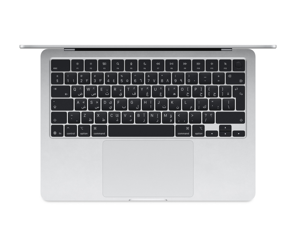 Apple MacBook Air 13-inch M4 chip with 10-core GPU , 16GB, 512GB SSD - Silver 