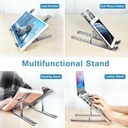 Laptop Stand Rotatable - Grey YH-18C