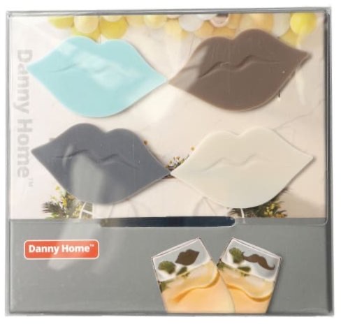 Lip Cup Marks 4 Pcs Length 5 Cm / Width 3 Cm 