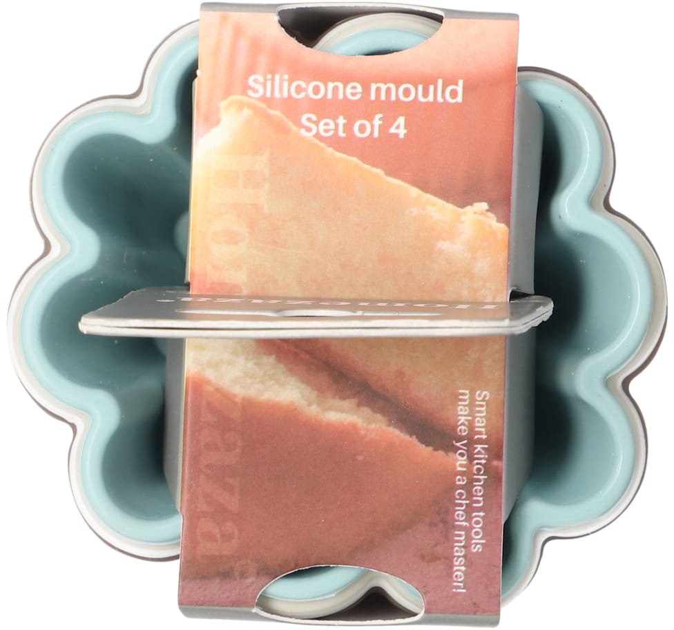 Silicone Baking Mold Set Length 8 Cm / Width 7 Cm 