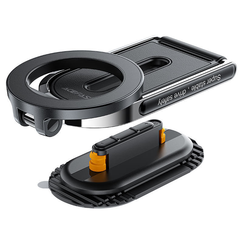 Acefast D54 magnetic car holder for dashboard, Black