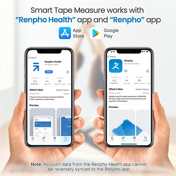 RENPHO BODY SMART TAPE [RFBMF01WH]