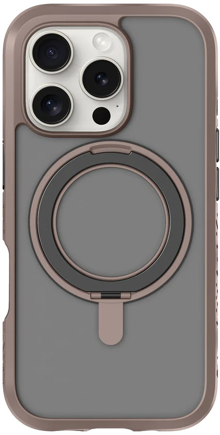 LAUT Crystal Matter for iPhone 16 Pro Max - Earth Brown