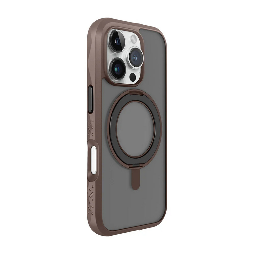 LAUT Crystal Matter for iPhone 16 Pro Max - Earth Brown