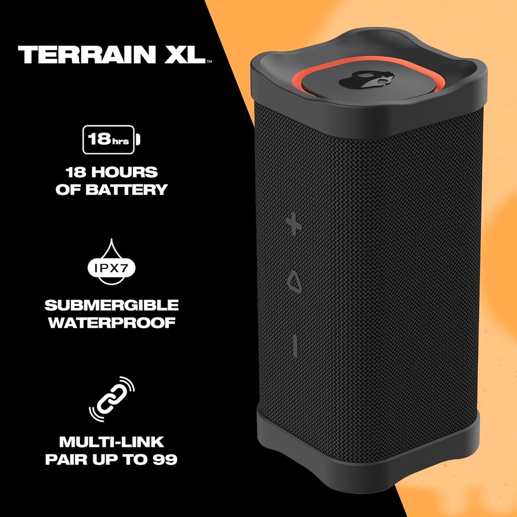 Skullcandy Terrain Xl Wireless Bt Portable Speaker-Black