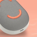 Skullcandy Kilo Wireless Bt Portable Speaker-Bone/Orange Glow