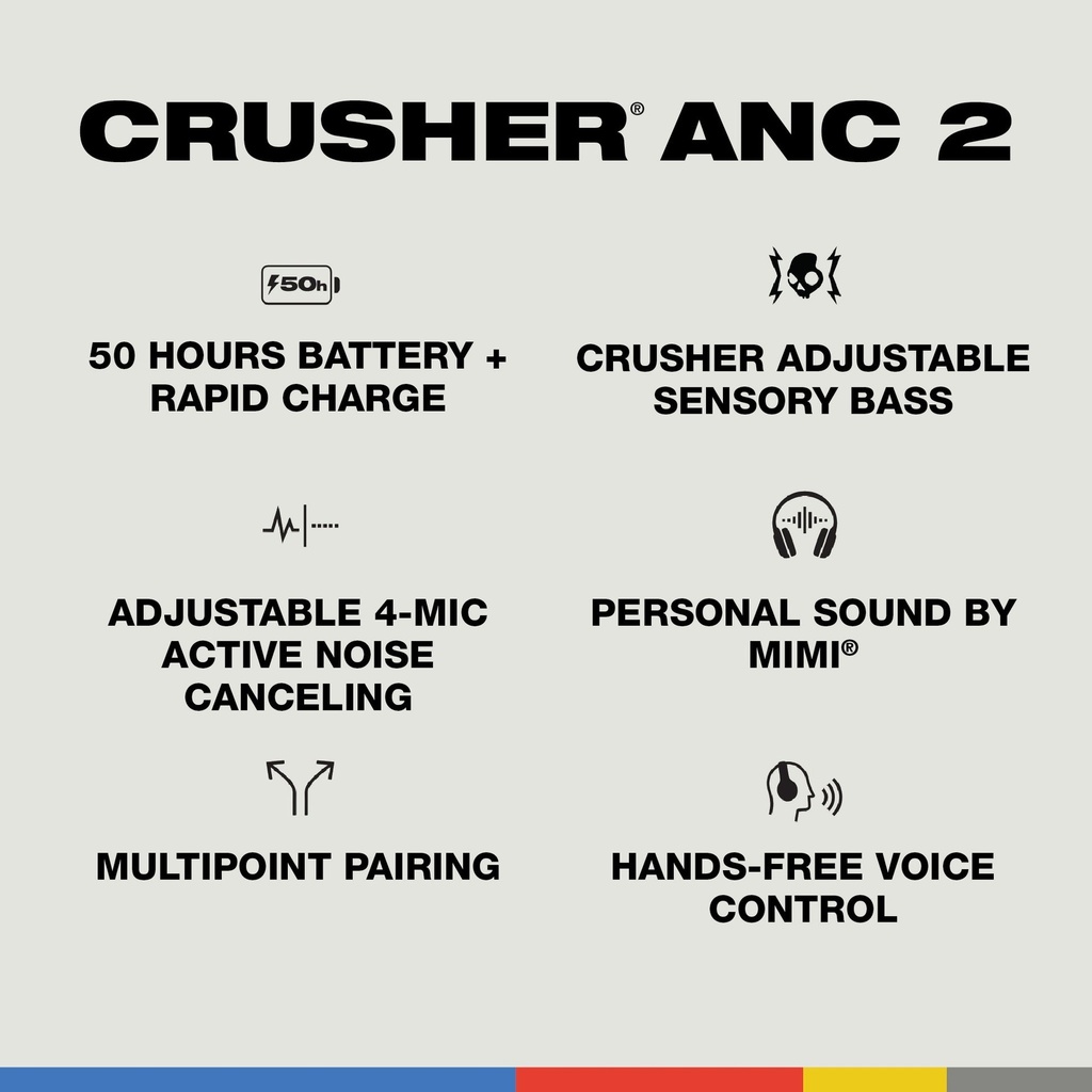 Skullcandy Crusher Anc 2 Wireless Over-Ear-Primer