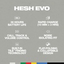 SKULLCANDY HESH EVO WIRELESS OVER-EAR-BONE.ORANGE GLOW