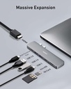 Anker A8371Ha1 Usb-C Hub 7-In-2 Gray