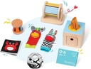 Bimbly Montessori Box: "The awakening of senses" 0-6 (0-6 Months)