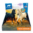 2 pcs horse in open touch box