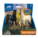 2 pcs horse in open touch box