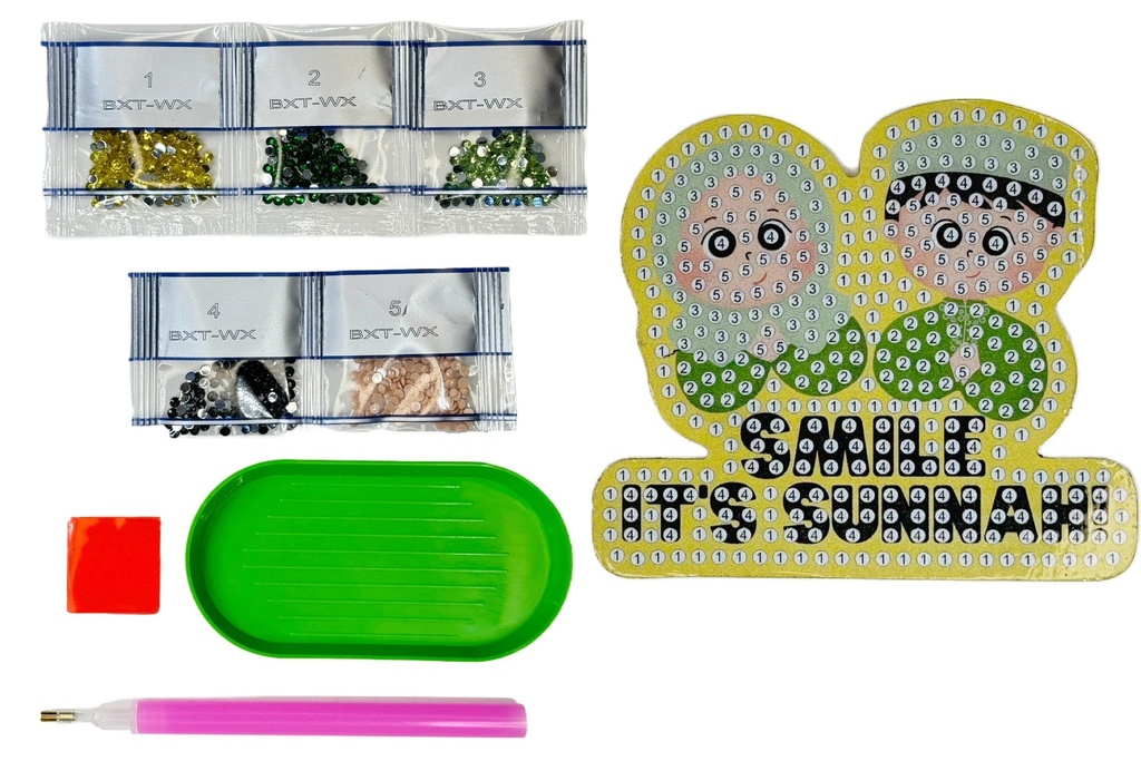 Smile It's Sunnah Acrylic Magnet Diamond Art Kit