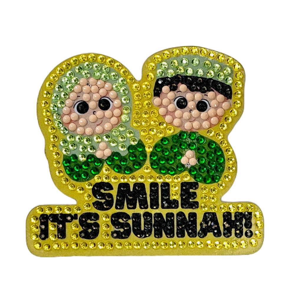 Smile It's Sunnah Acrylic Magnet Diamond Art Kit