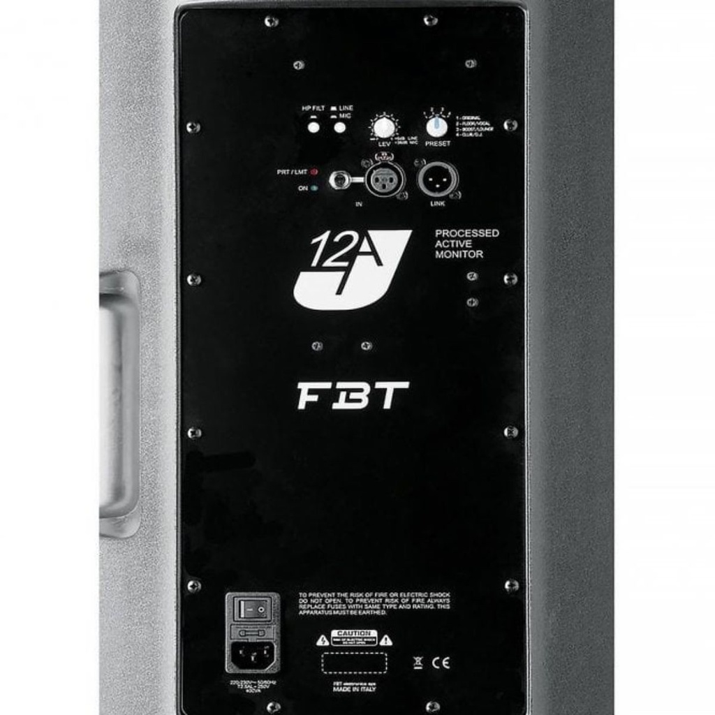 Fbt J12A 12" Active Speaker 450W Sound System 