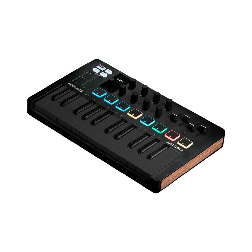 Arturia Minilab Mk3 25-Key Controller – Deep Black