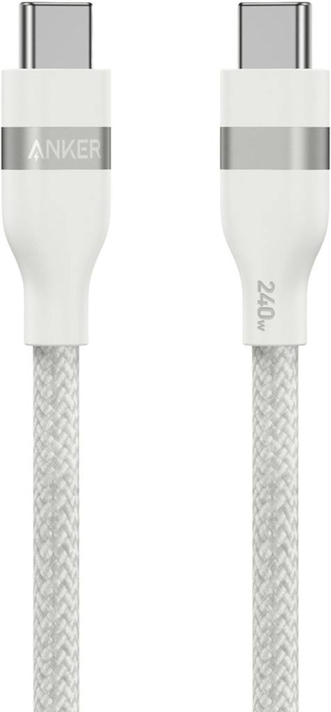 Anker A82E2H21 Usb-C To Usb-C Cable (3Ft, 240W, Upcycled-Braided) B2B - Un (Excluded Cn, Europe)