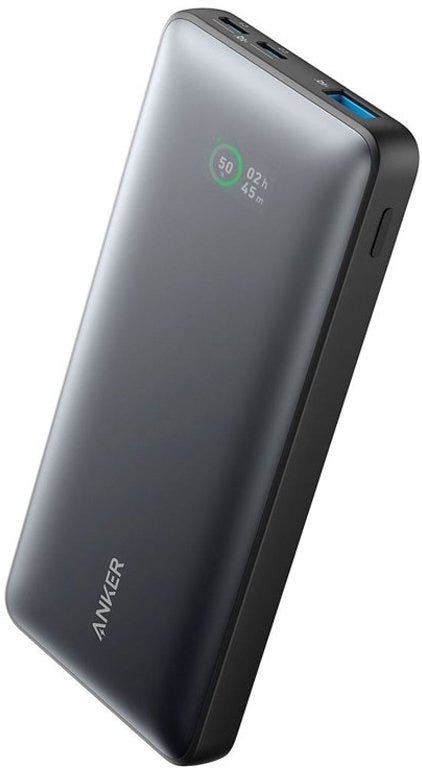 Anker 533 Power Bank (Powercore 25W) B2B - Un (Excluded Cn, Europe) Black Iteration 1