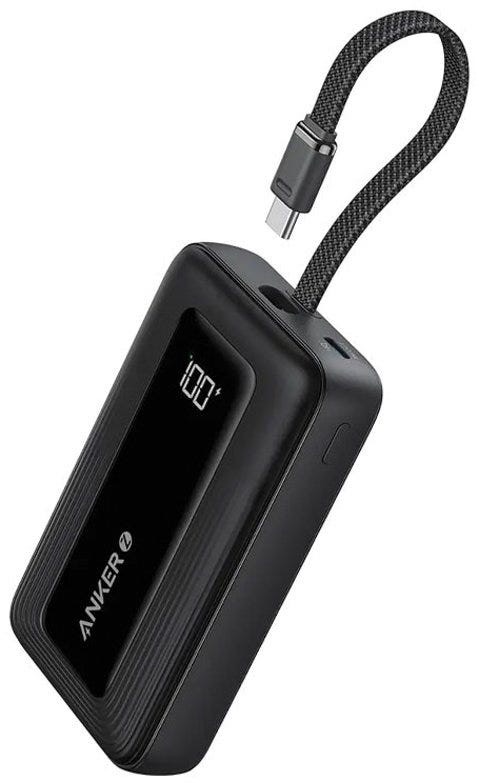 Anker A1689H11 Power Bank (20K, 30W, Built-In Usb-C Cable) B2B - Un (Excluded Cn, Europe) Bl