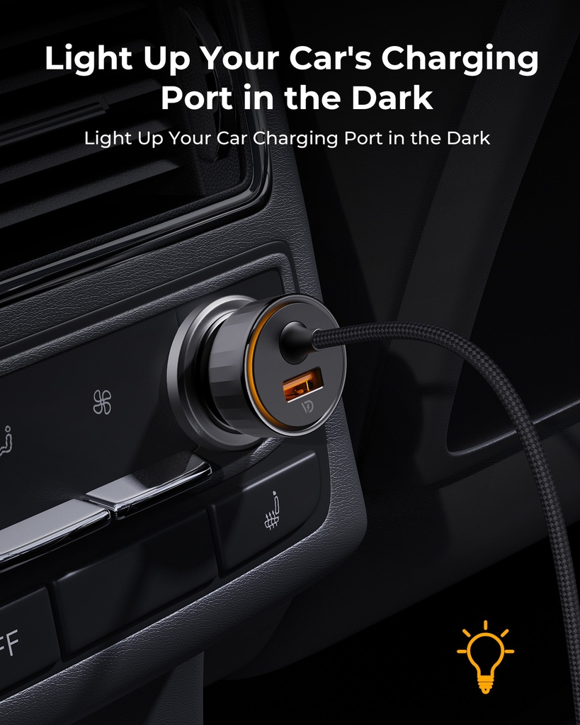 Voltme Cazo Series Car Charger Cazo 60W L-A