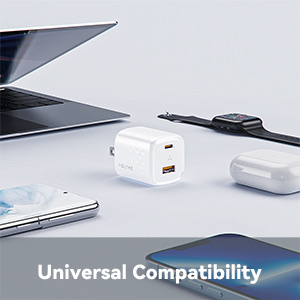 Voltme Revo 30 Duo Ca Wall Charger (30W) White