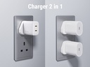 Voltme Revo 35 Duo Lite Wall Charger (35W) White
