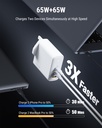 Voltme Revo 140 Wall Charger (140W) White 