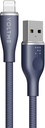 Voltme Powerlink Rugg Double Nylon Cable Usb A To Lightning 3A / 1.2M Zinc-Alloy Connector Blue
