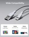 Voltme Powerlink Rugg Double Nylon Cable Usb A To Lightning 3A / 1.2M Zinc-Alloy Connector Gray