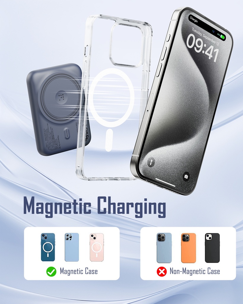 Voltme Hypercore Wireless Power Bank 5000Mah (Magsafe) 