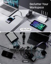 Voltme Vito 75W Powerstrip Uk (Ac+Dc)