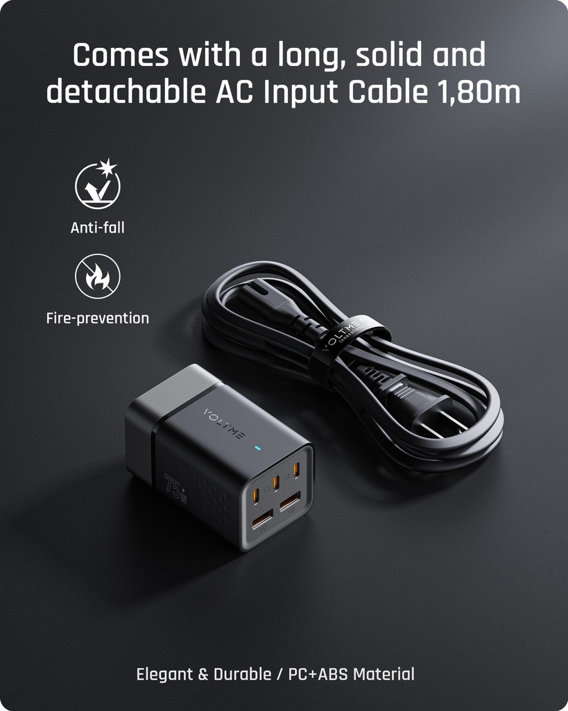 Voltme Vito 75W Powerstrip Uk (Dc)