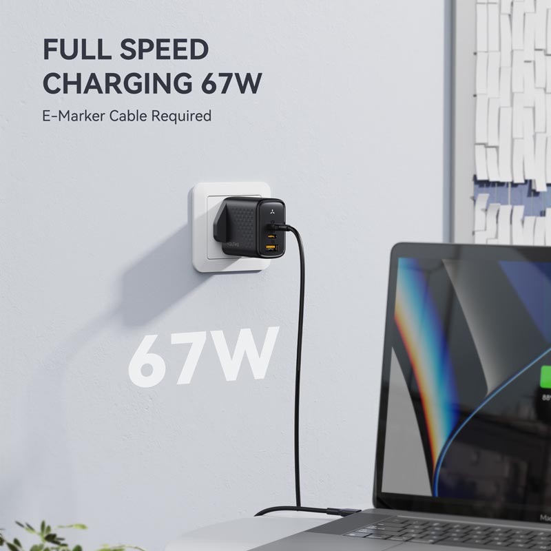 Revo Voltme Revo 67 Cca Wall Charger (67W) C-C-A White