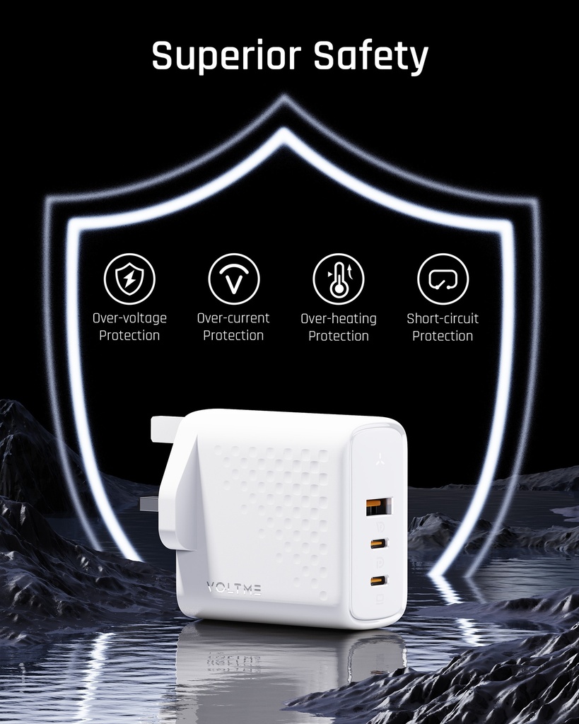 Voltme Revo 100 Wall Charger (100W) White