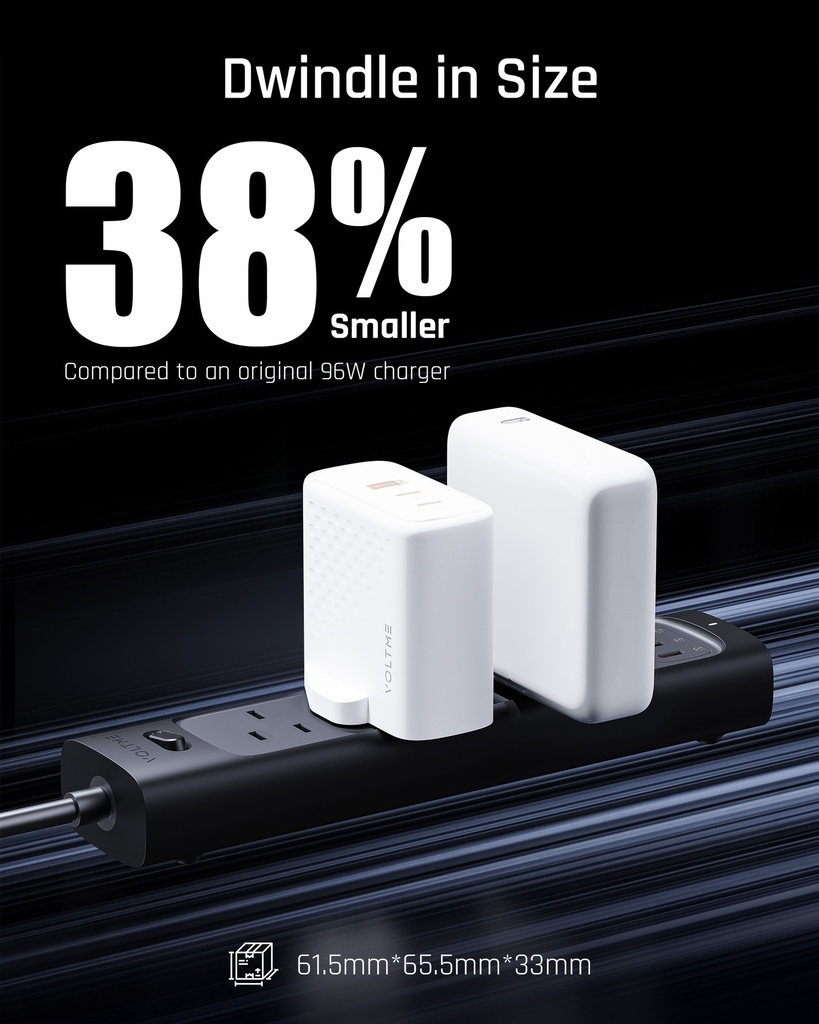 Voltme Revo 100 Wall Charger (100W) White