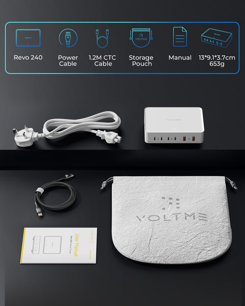Voltme Revo 240 Ccccaa Wall Charger V2253