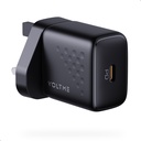 Voltme 30W Fast Charging Kit (Revo 30W Gan + Usb C To C 1M Rugg 3A 60W Cable Bundle Kit )