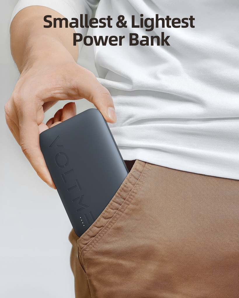 Voltme Hypercore Sling Power Bank 10000Mah 22.5W Built-In Cable