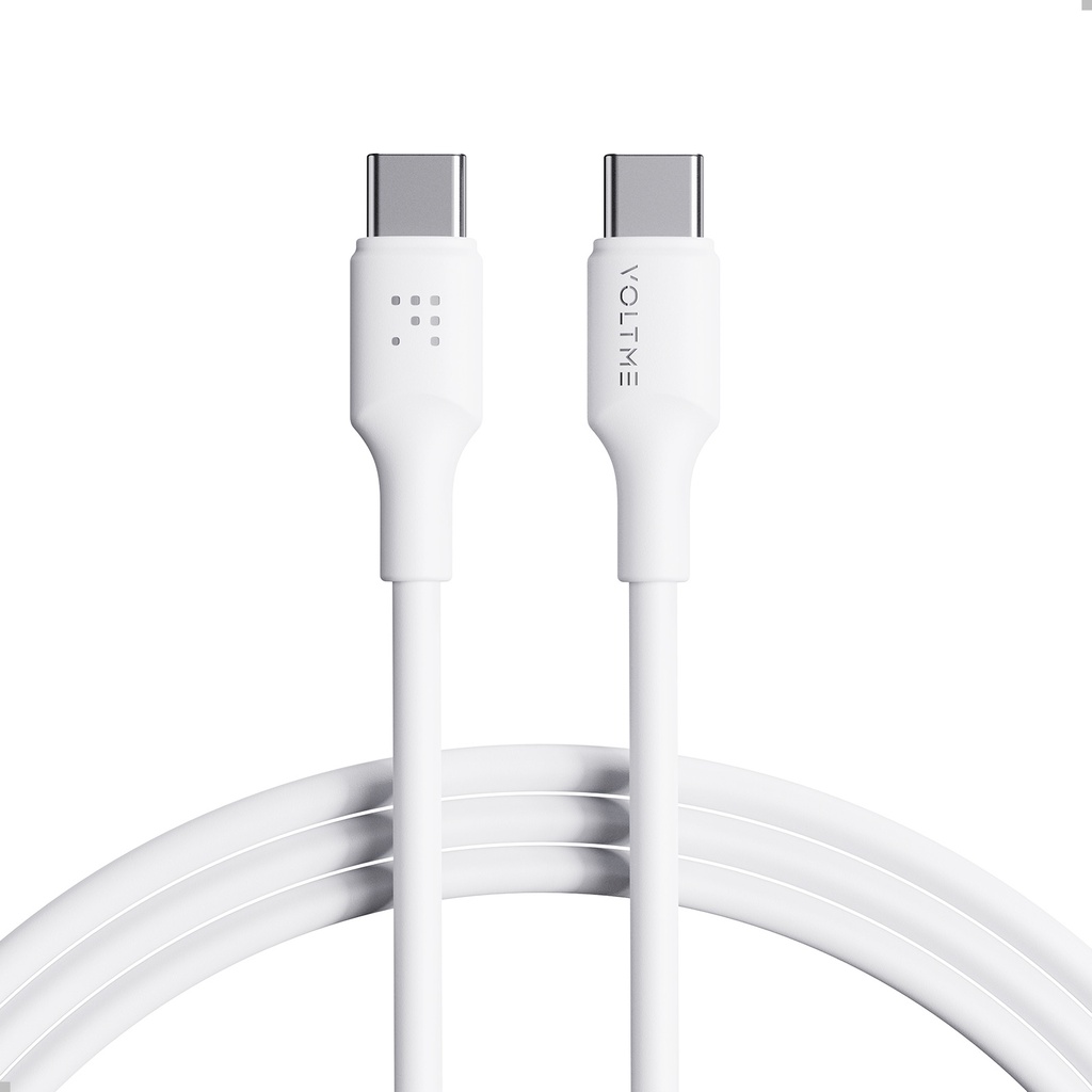 Voltme Powerlink Edc Series Cable Type C To Type C 3.0M 3A 60W White