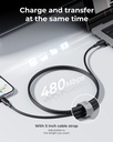 Voltme Powerlink Edc Series Cable Type C To Type C 2.0M 5A 100W Black