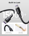 Voltme Powerlink Edc Series Cable Type C To Type C 2.0M 5A 100W Black