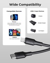 Voltme Powerlink Edc Series Cable Type C To Lightning 3.0M 3A 30W Black