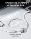 Voltme Powerlink Edc Series Cable Type C To Lightning 3.0M 3A 30W White