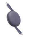 Voltme Powerlink Yoyo Cable 5A 1.0M Retractable (Dual-Way Retractable Cable) Type C To Type C 100W Navy Blue
